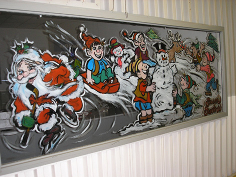 Christmas art for Hammond Manufacturing.